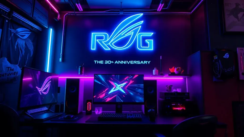20 años de ROG: Celebrando el futuro del gaming en Gamescom 2026