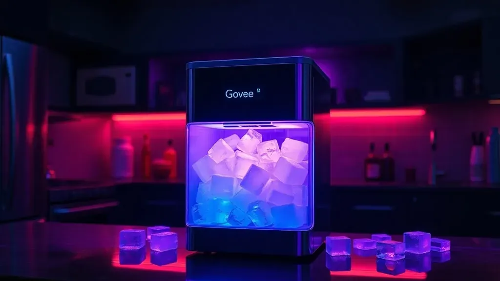 Govee lanza la Smart Nugget Ice Maker Pro: Hielo premium en casa