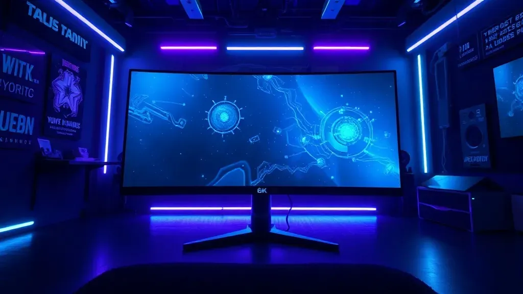 Samsung redefine el gaming con su primer monitor 6K
